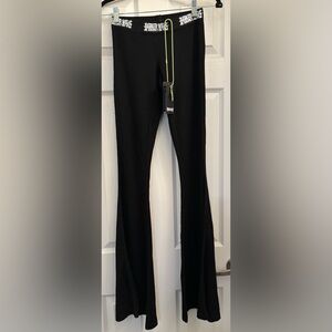 NWT Dolls Kill / Darker Wavs Warp Thermal Knit Pants